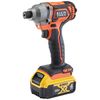 Klein Tools Battery-Operated Compact Impact Driver, 1/4-Inch Hex Drive, Full Kit BAT20CD1